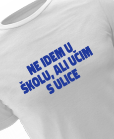 ne idem u školu, ali učim s ulice